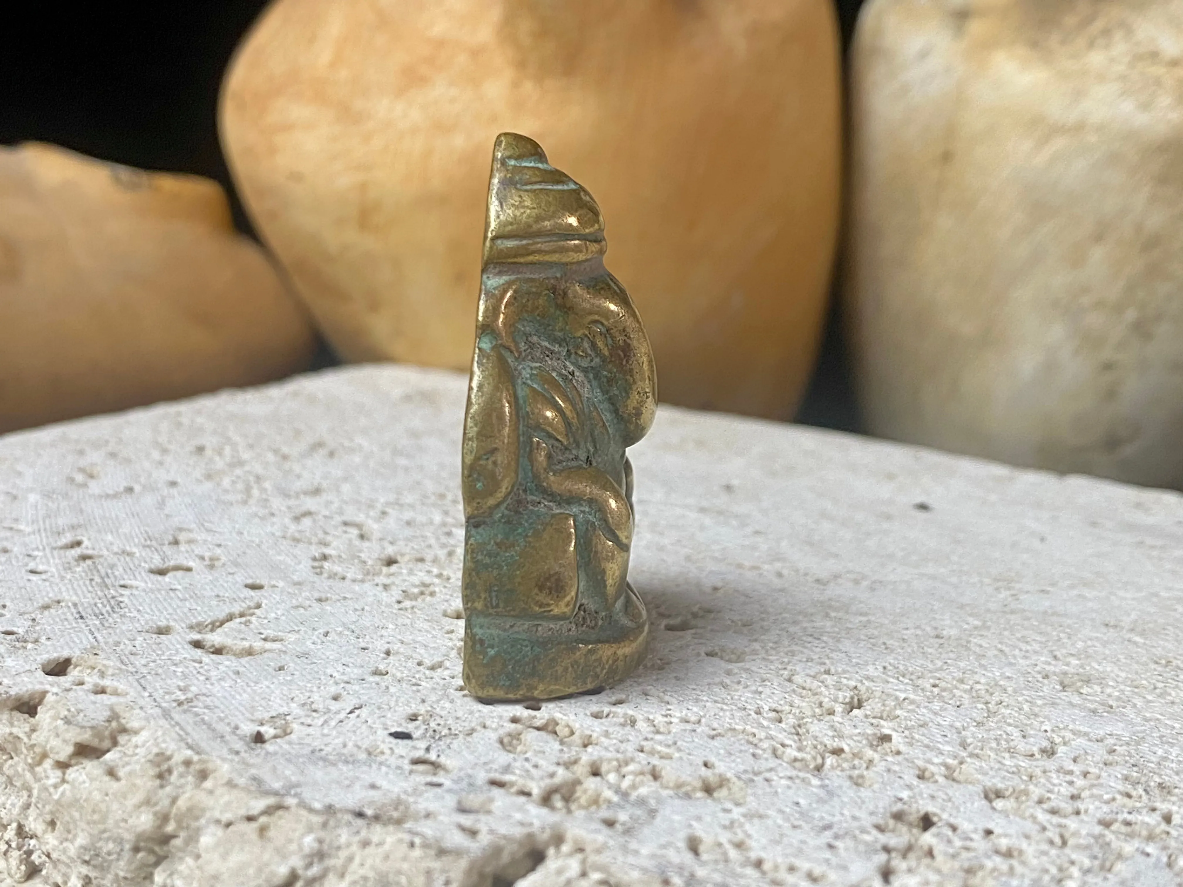 Mini Brass Ganesh