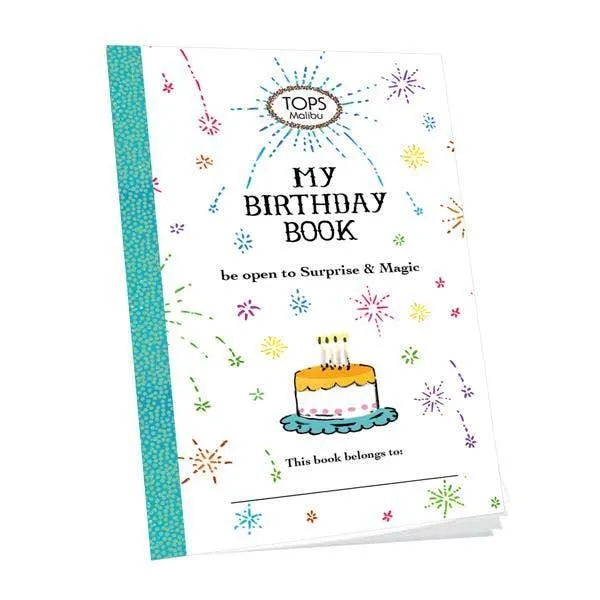 My Birthday Book, Birthday Card Book, Celebration, Birthdays