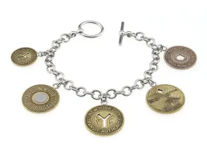 New York Transit Token Bracelet