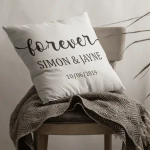 Personalised Forever Cushion