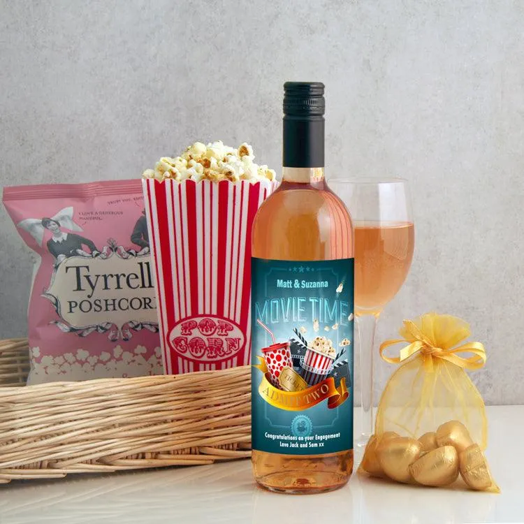 Personalised Movie Time Hamper for Two