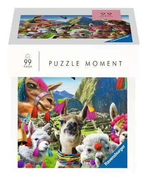 Puzzle Ravensburger - Piece Puzzle Moments Llama (99 Pieces)