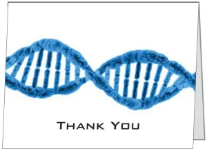 "Double Helix" - Thank You Card