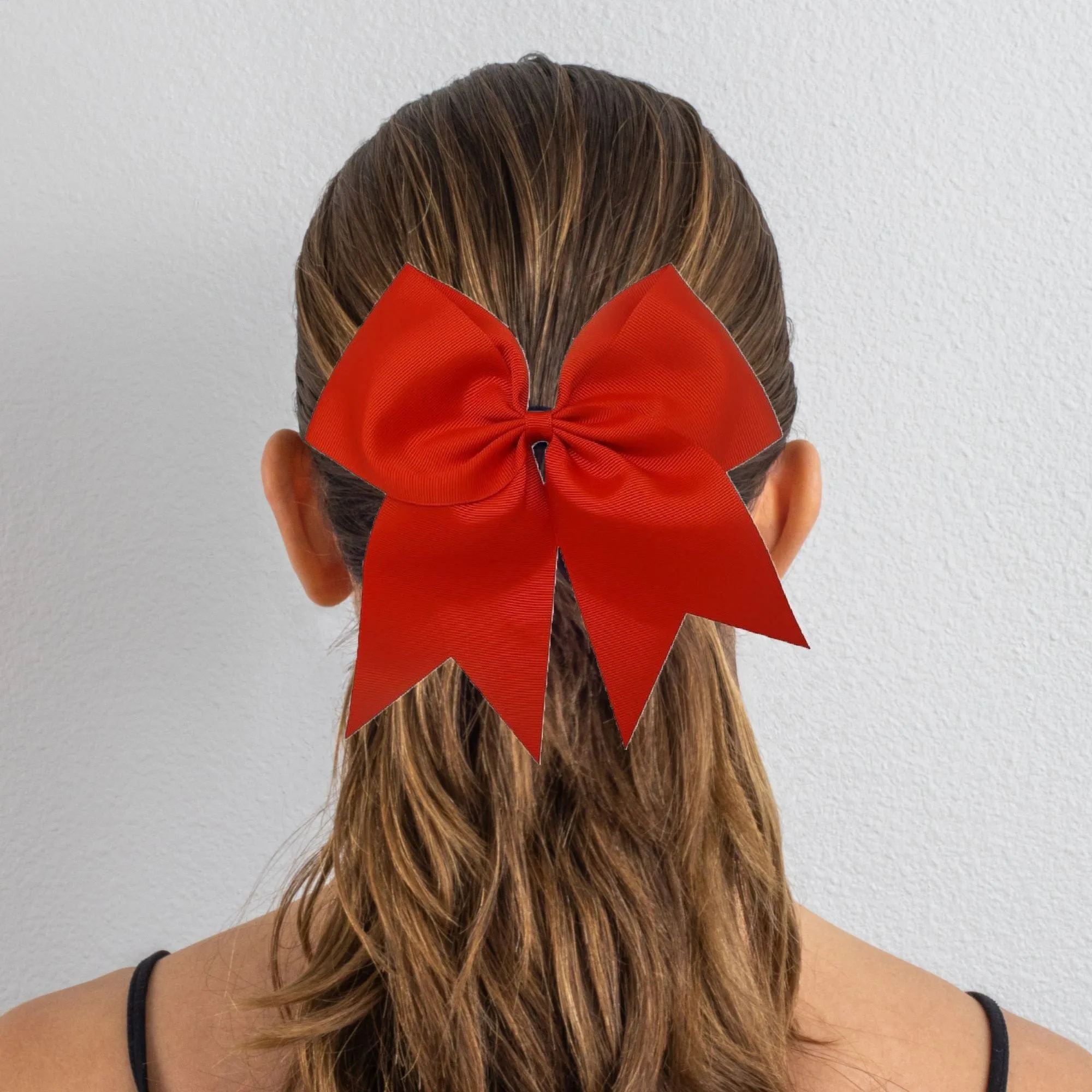 Red Cheer Bows - 10 Pack