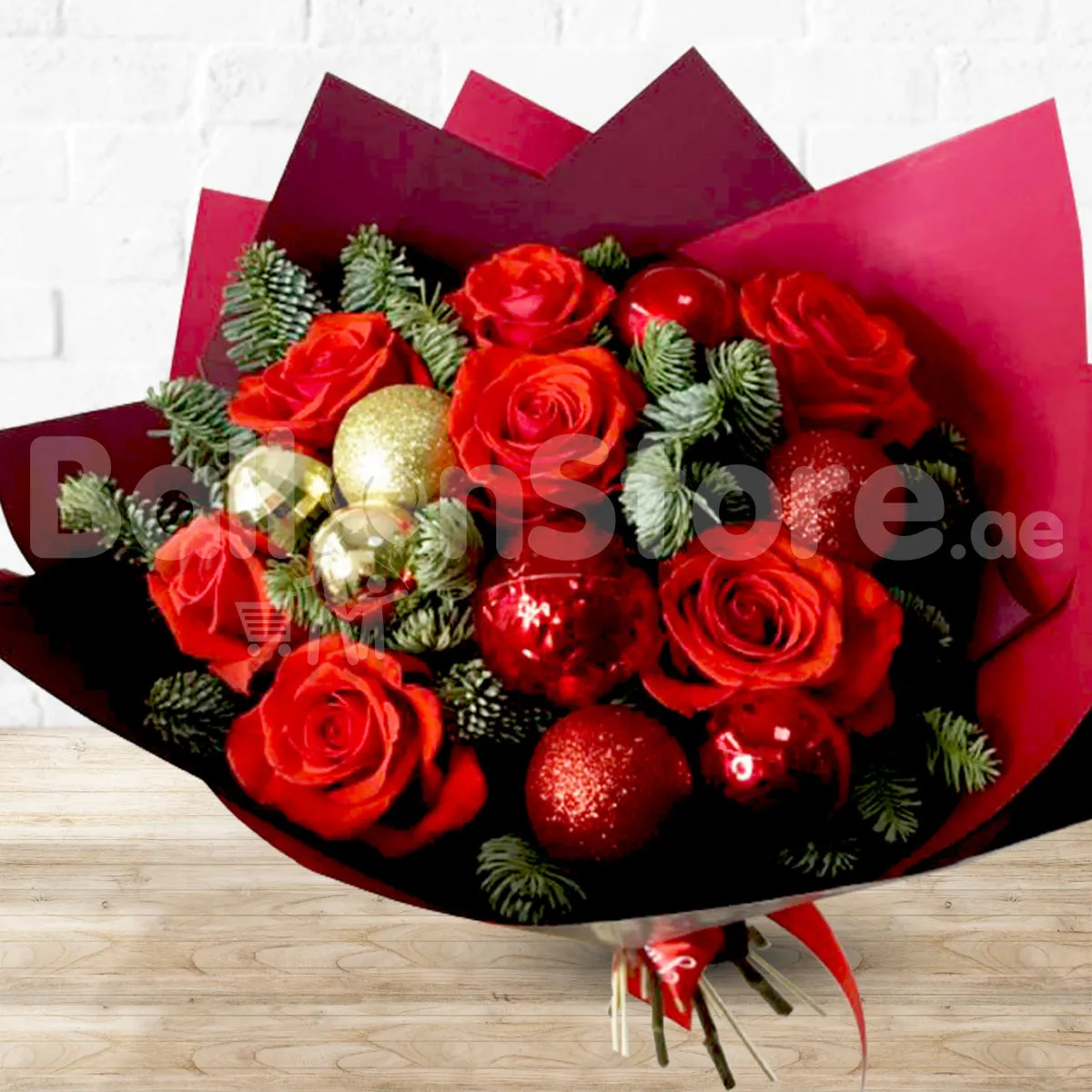 Season of Festivity Fresh Flower Hand Bouquet