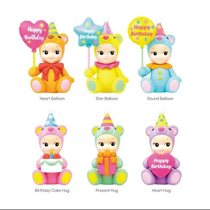 Sonny Angel Limited Edition Happy Birthday Bear Series