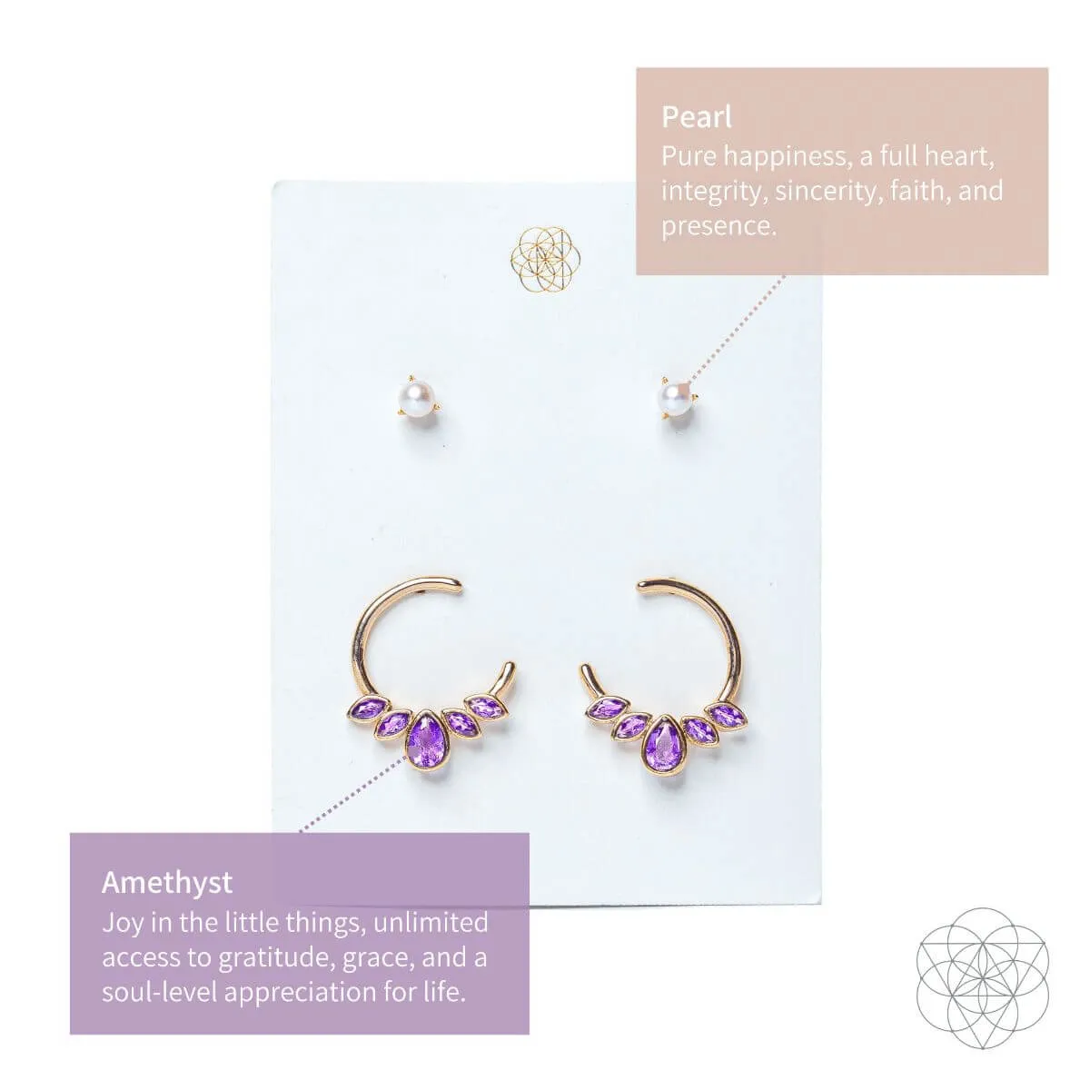 Soulful Celebration - Earrings of Joy (2 sets)