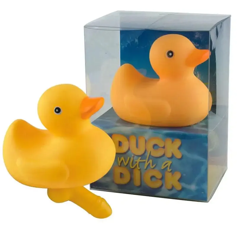 Spencer and Fleetwood Rubber Duck with a Dick