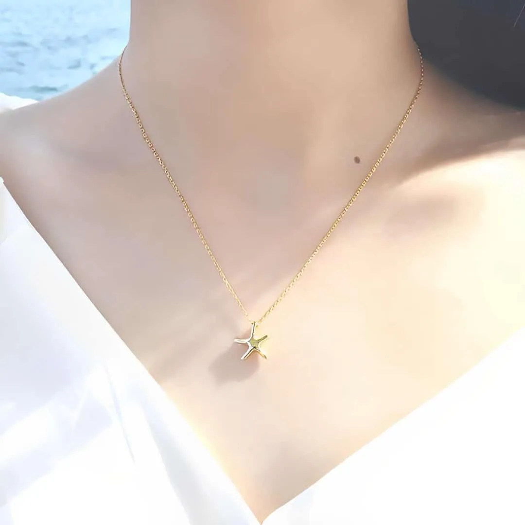 Starfish Pendant Necklace