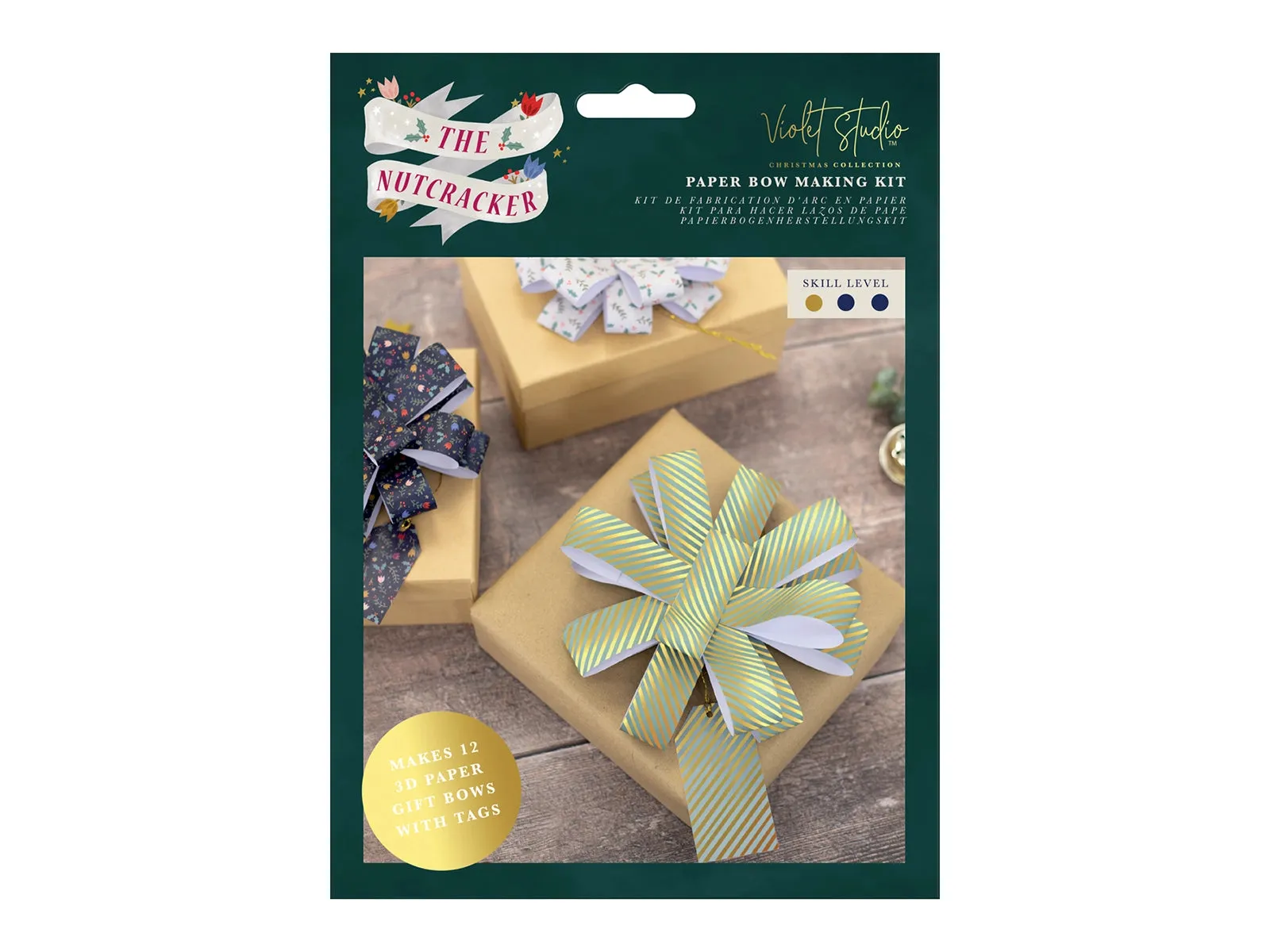 The Nutcracker Paper Bow Making Kit - Violet Studio