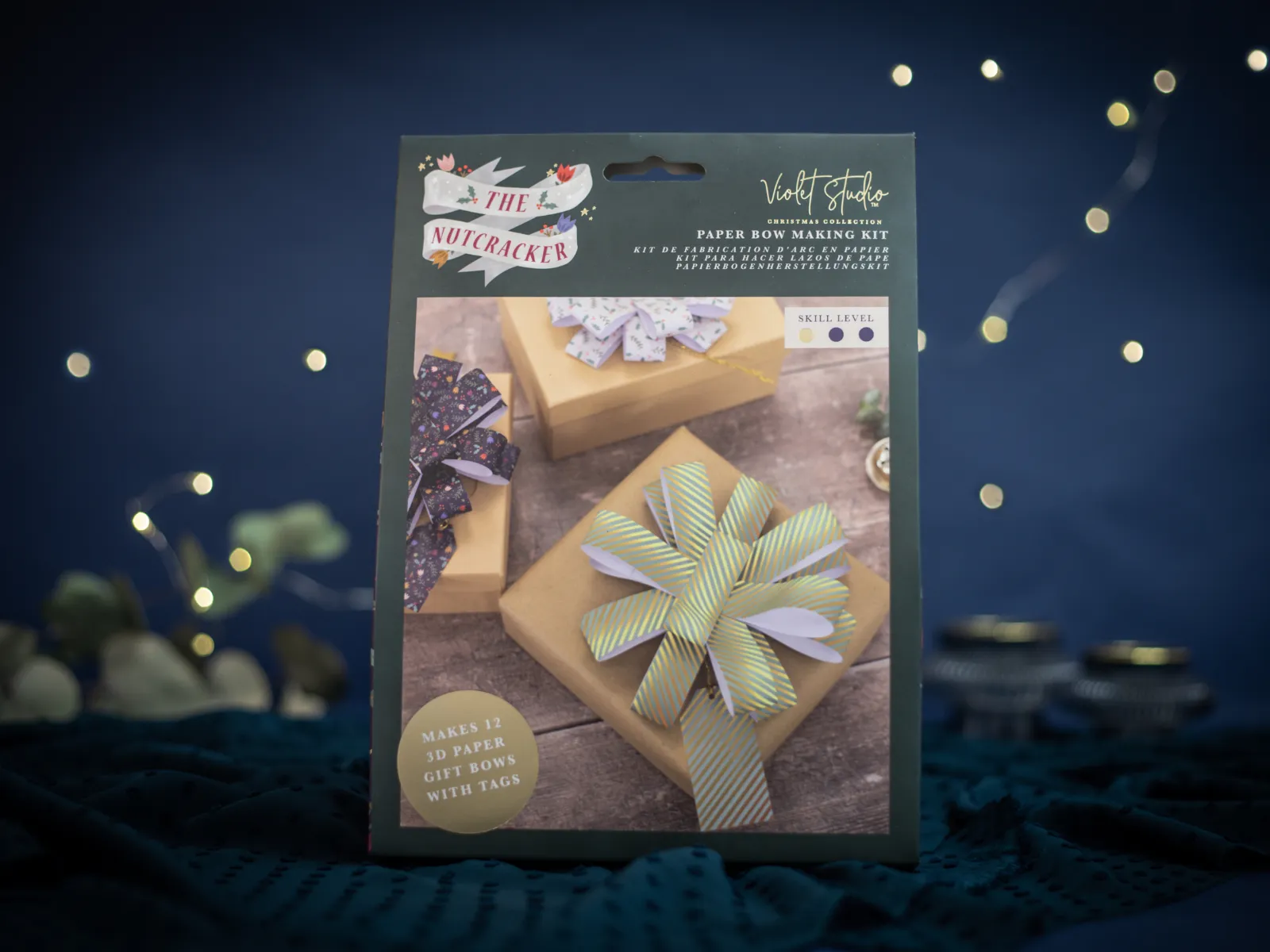 The Nutcracker Paper Bow Making Kit - Violet Studio