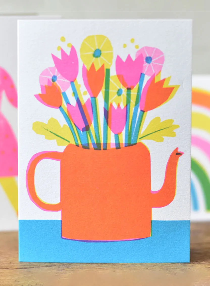 The Printed Peanut - Teapot Card