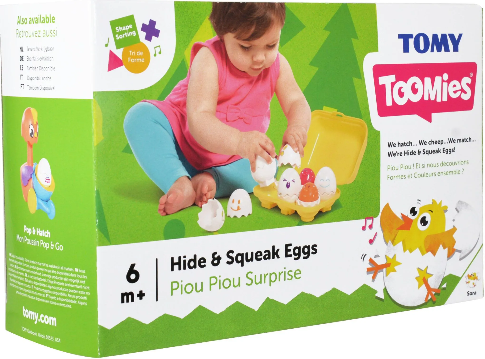 Toomies Hide & Squeak Eggs