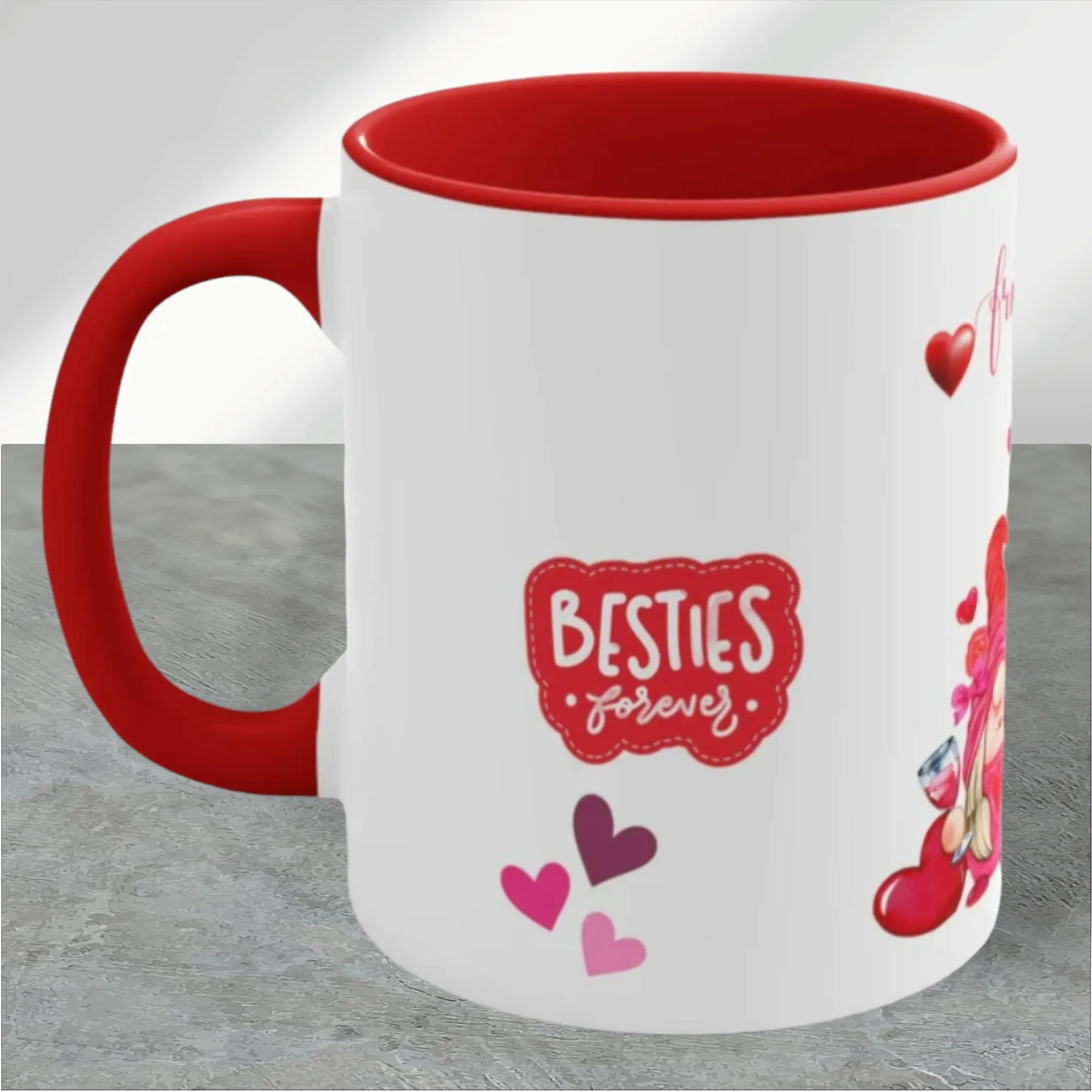 VALENTINES FRIENDS MUG, Valentines Friends Gifts, Valentines Day Bestie Gifts, Funny Valentines Mugs, Best Friend Valentines Gifts