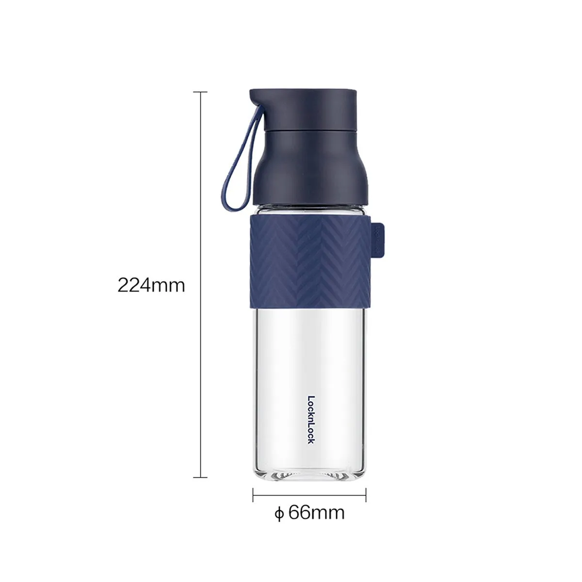 Waterdrop 500ml White Water Bottle